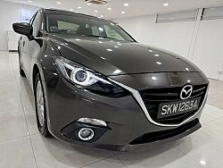 Mazda 3 1.5 SP 2015 Sunroof Push Start Grey